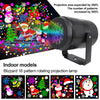 a projector with a christmas scene on it