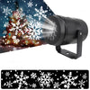 a christmas tree with snowflakes on it